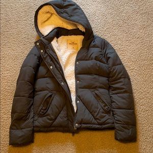 Hollister Sherpa Puffer Jacket